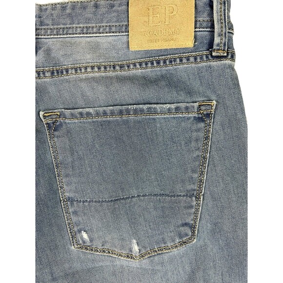 Eredi Pisano Jeans  Men's Italy 52 (36 x 28)  Slim Fit Denim Trouser  Light Wash - Picture 8 of 13